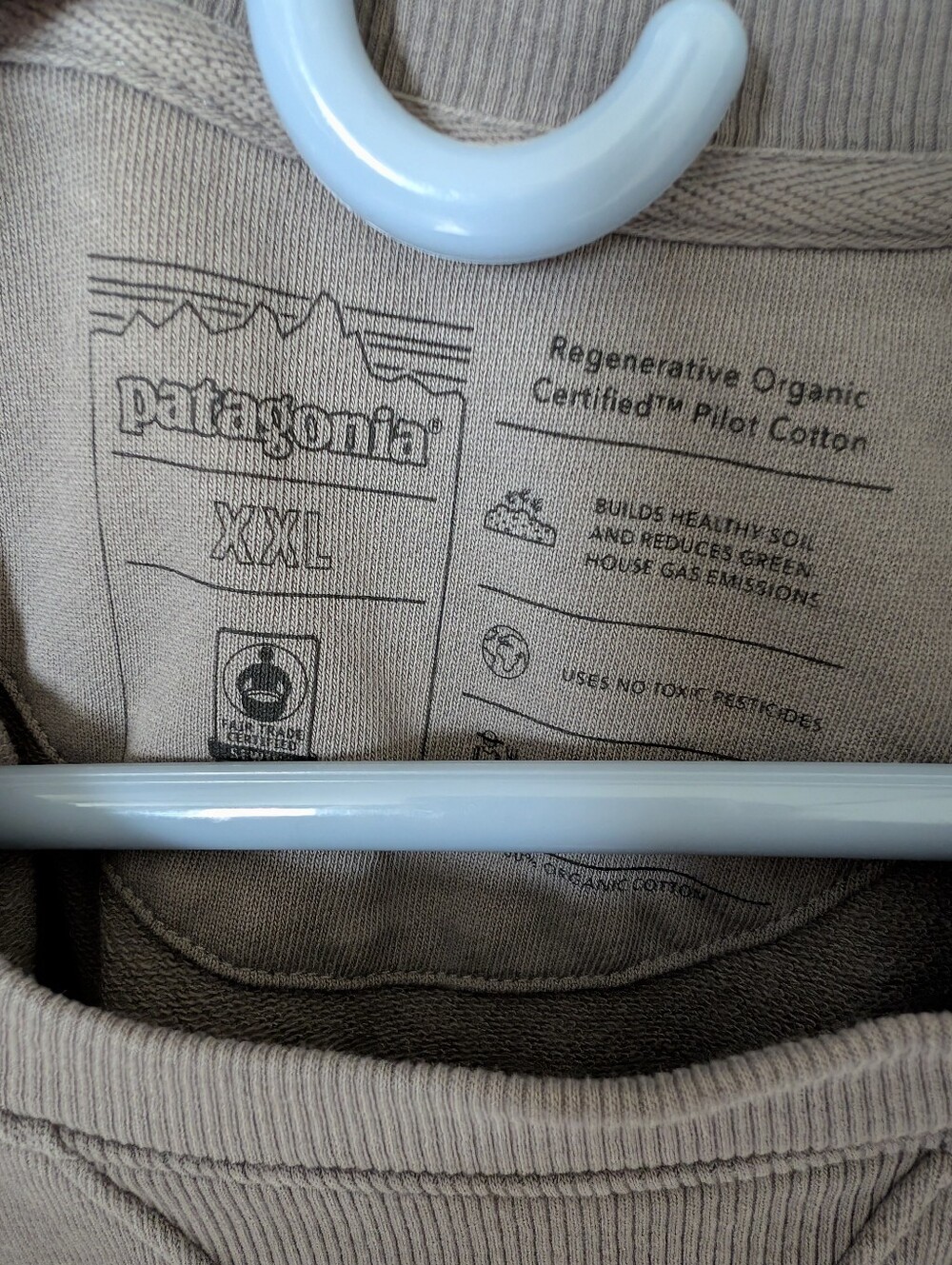 Patagonia Regenerative Organic Certified™ Cotton Crewneck Sweatshirt, Xxl - Picture 7 of 8